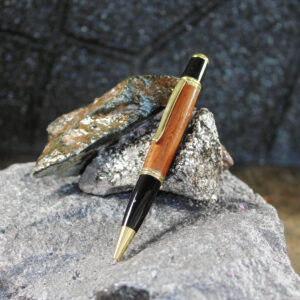 Arizona Driftwood Pen - Gold/Black/Brown     (P-018)